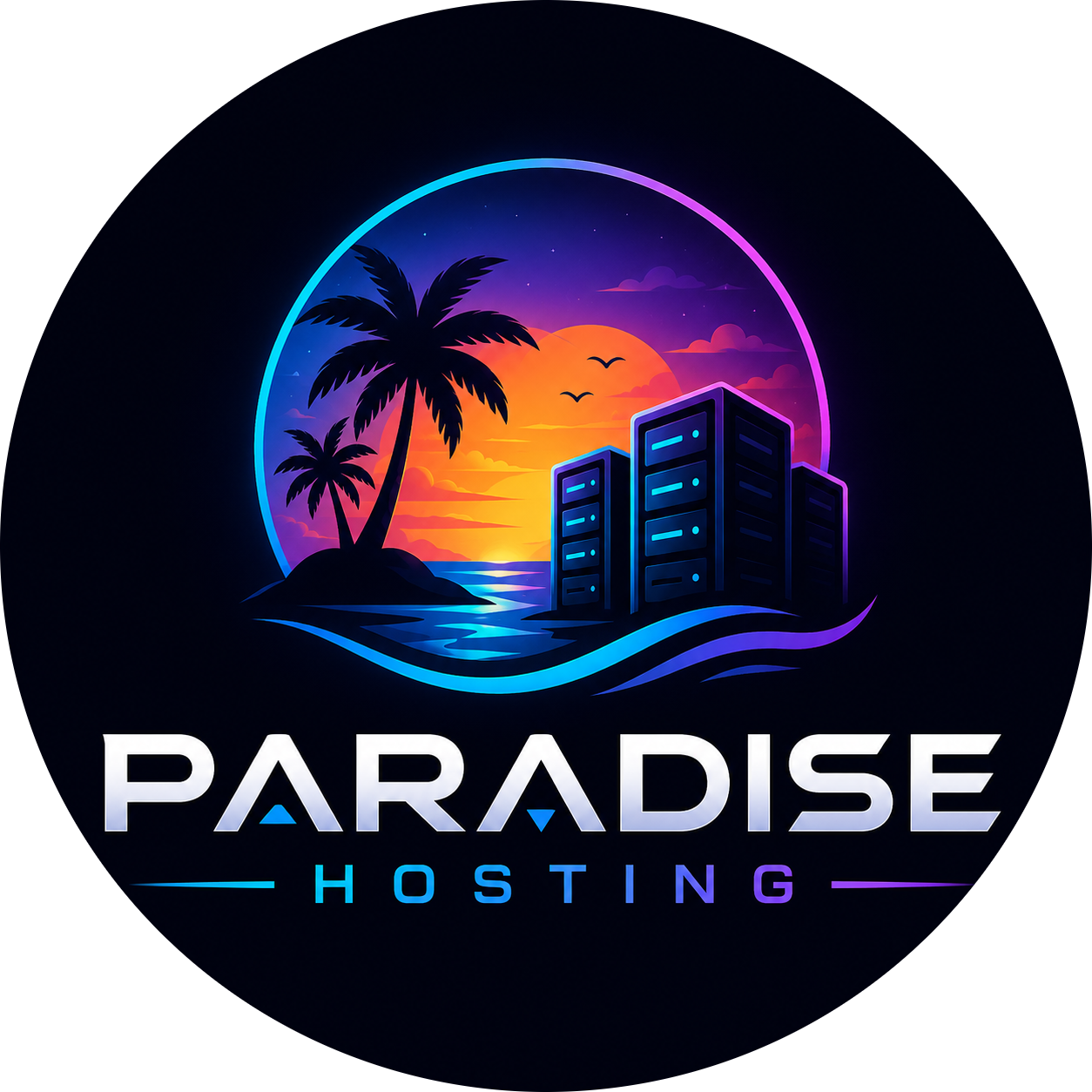 Paradise Hosting Status logo